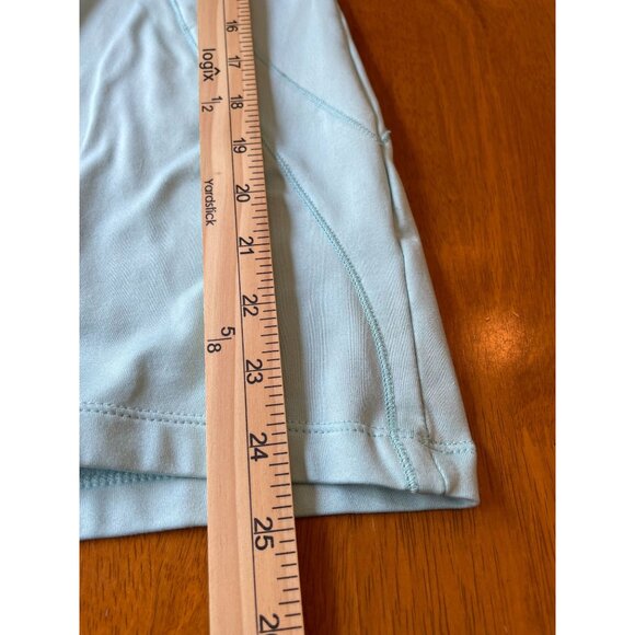 Hind Womens Half-Zip Pullover Sz M Light Blue Athleticleisure Lightweight Jacket - Picture 4 of 8